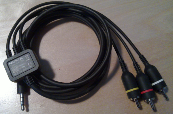 Nokia CA-75U Video-out cable